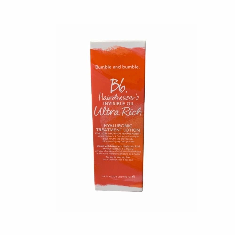 Bumble and Bumble Hairdresser's Invisible Oil Ultra Rich Hyaluronic Treatment Lotion 3.4oz