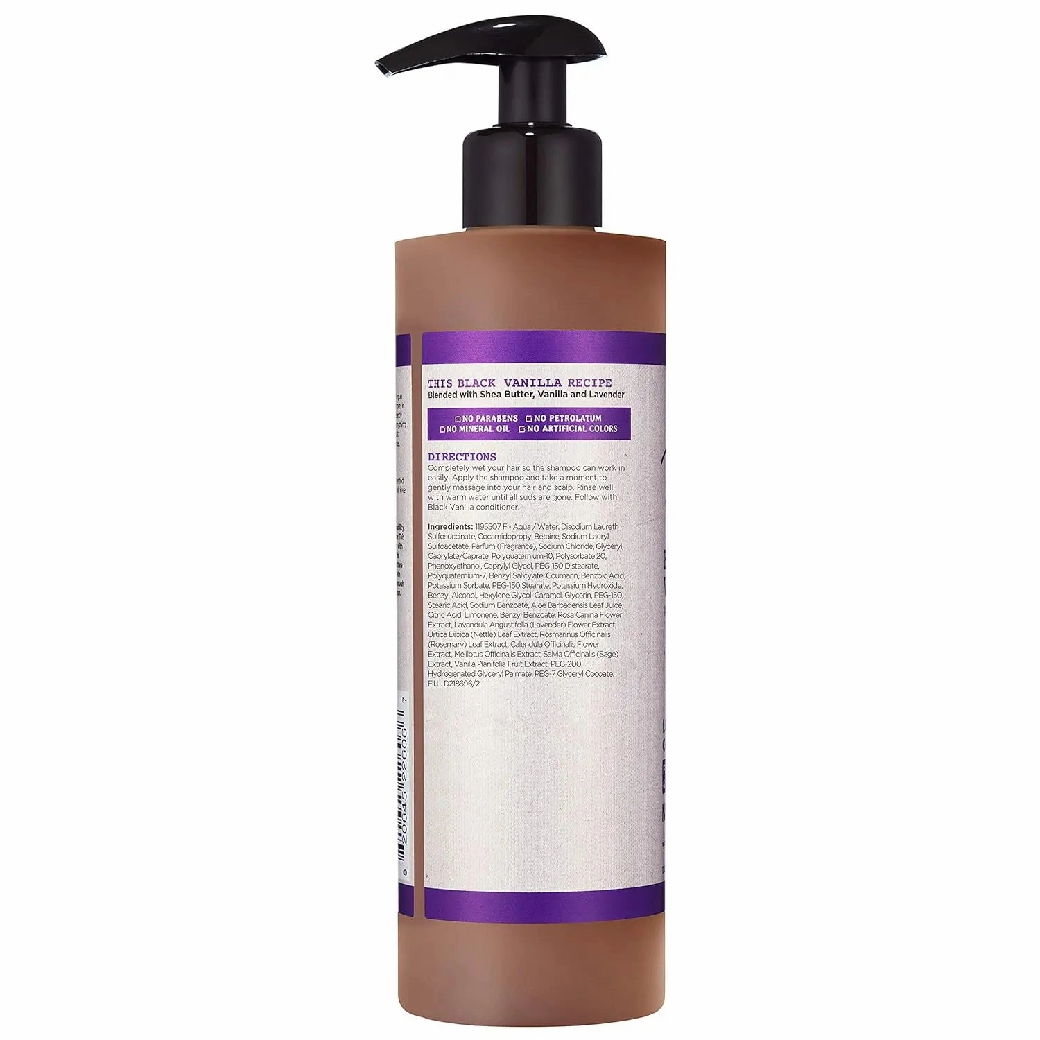 Carol's Daughter Black Vanilla Moisture & Shine Sulfate Free Shampoo for Dry Hair 12 oz