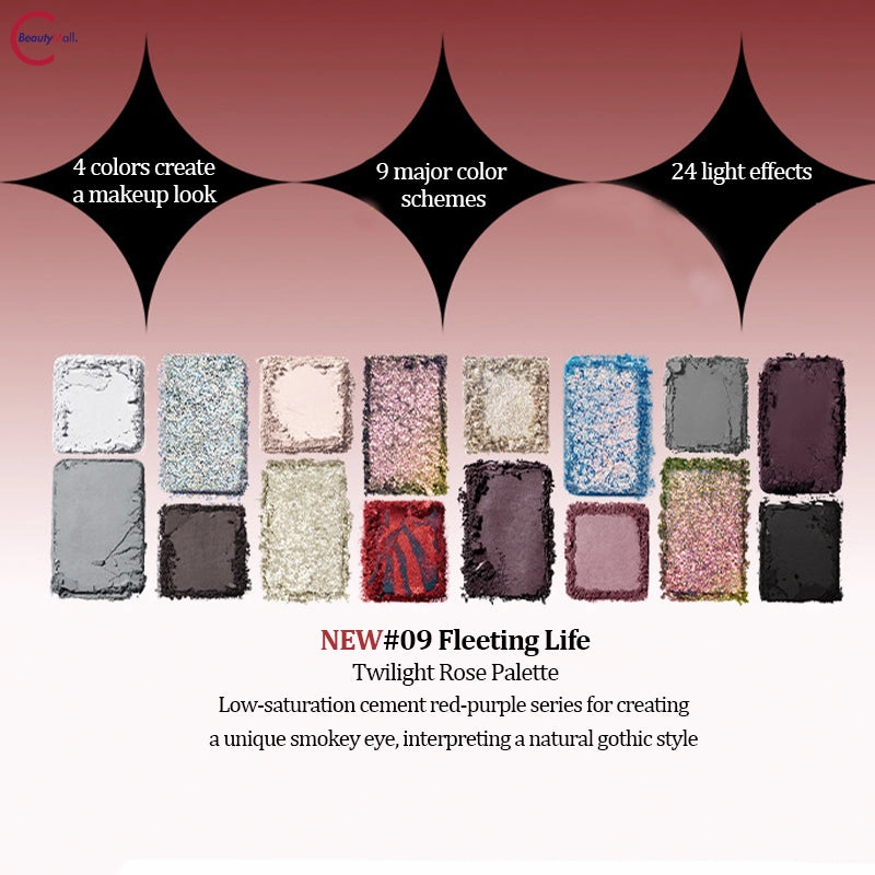 CHEERYEP (QIANYAN) Festive Gothic Holiday Eyeshadow Set