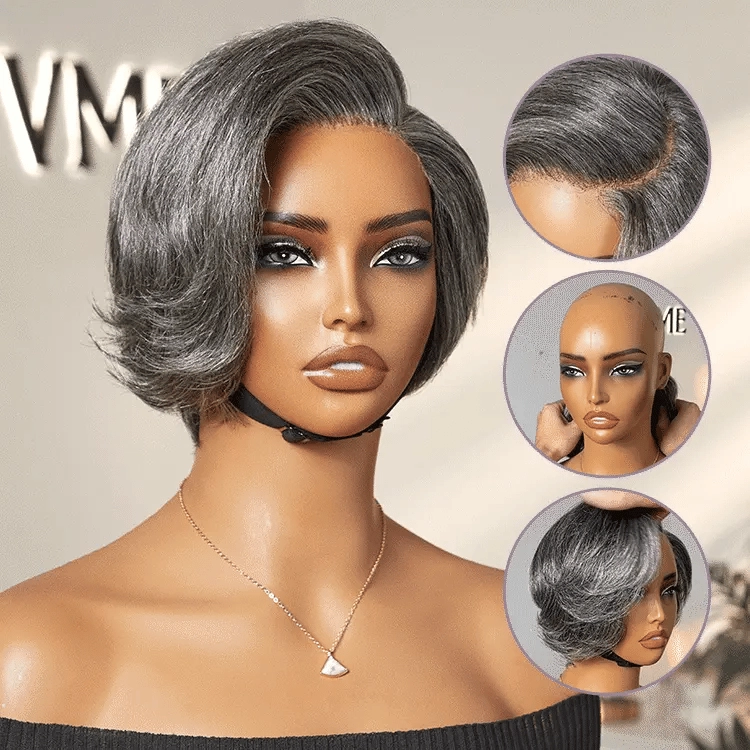 Crazy Wednesday | Affordable Pixie Cut Minimalist HD Lace Glueless Wig Pre-Cut Lace