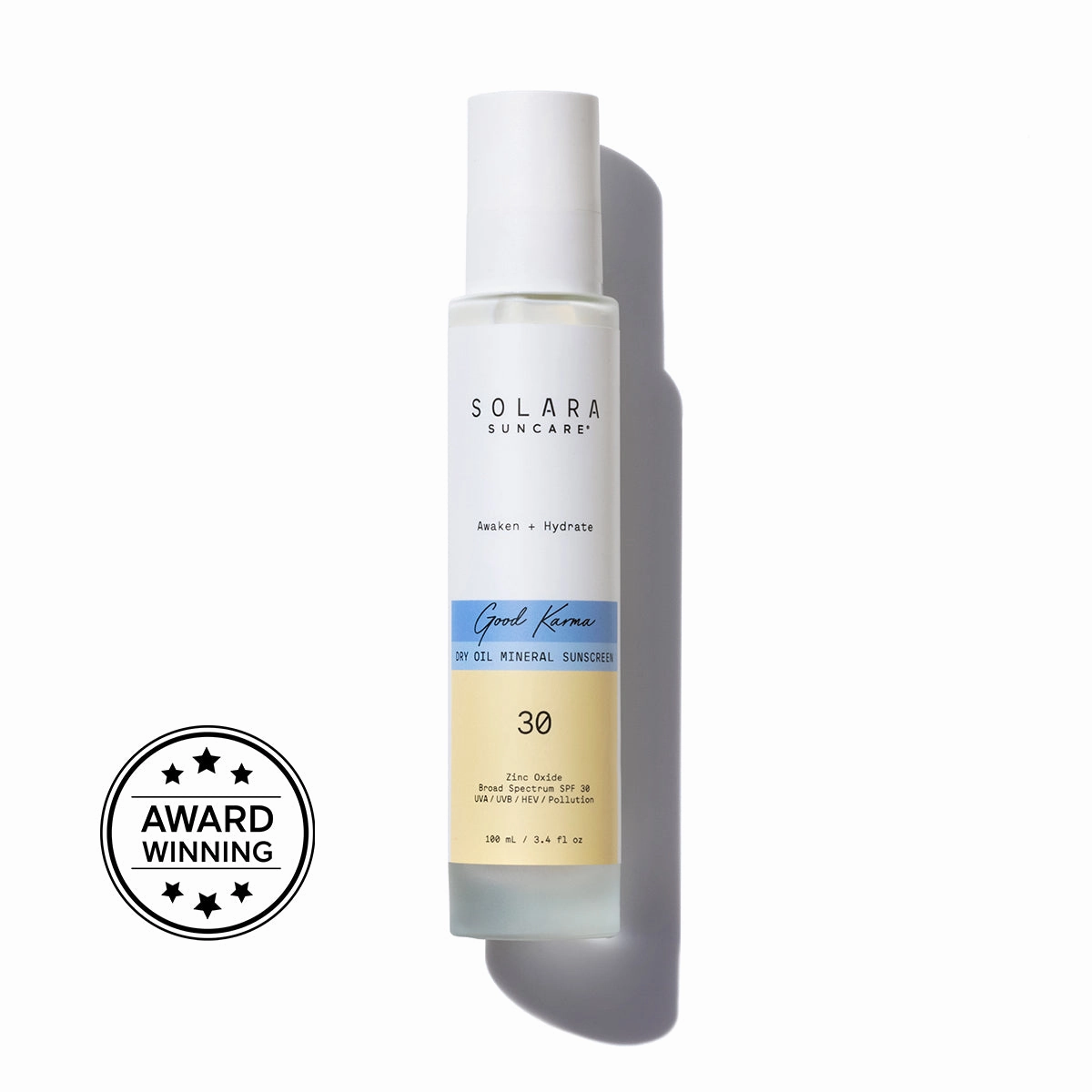Good Karma Energizing Body Oil Sunscreen. SPF 30