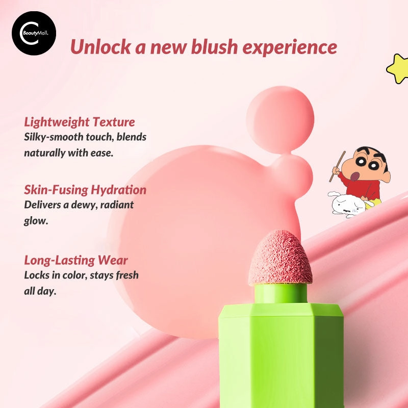 JILLLEEN x Crayon Shin-chan Collab Cheek Tint