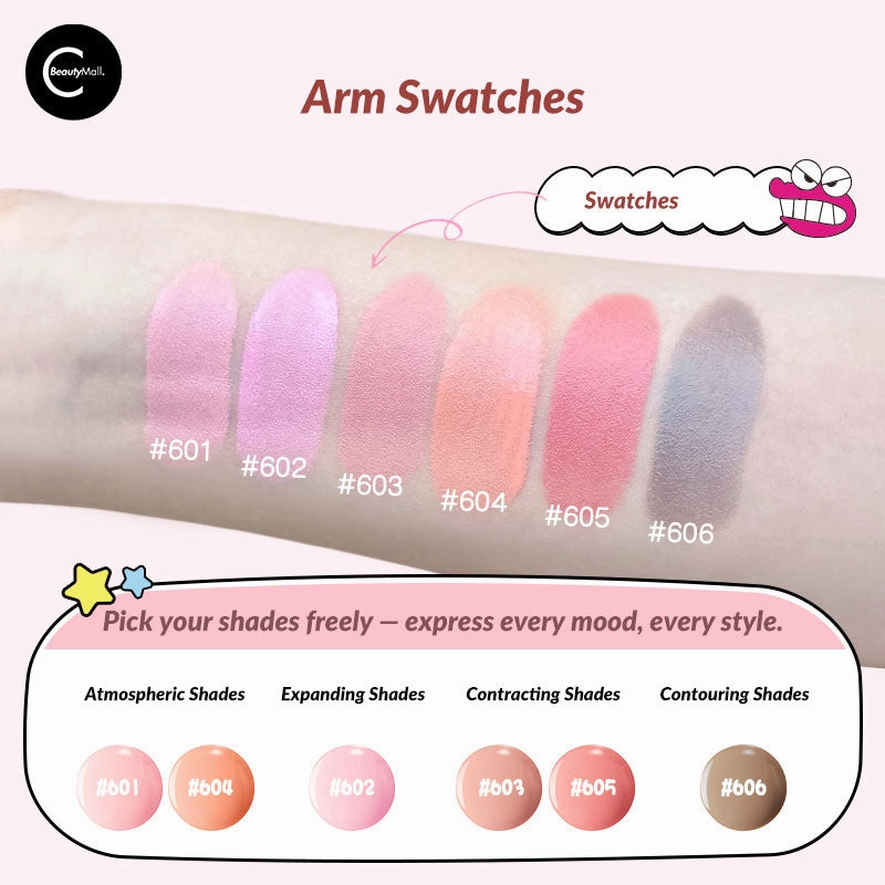JILLLEEN x Crayon Shin-chan Collab Cheek Tint