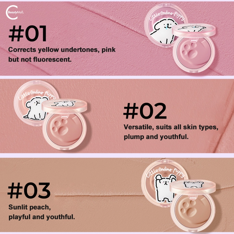 Little Ondine x Puppy Lines Heartbeat Blush Balm