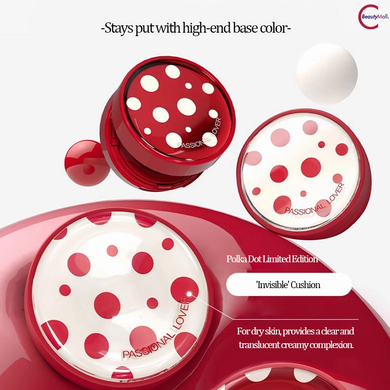 PASSIONAL LOVER Polka Dot Series Invisible Smudge-Proof Cushion Foundation