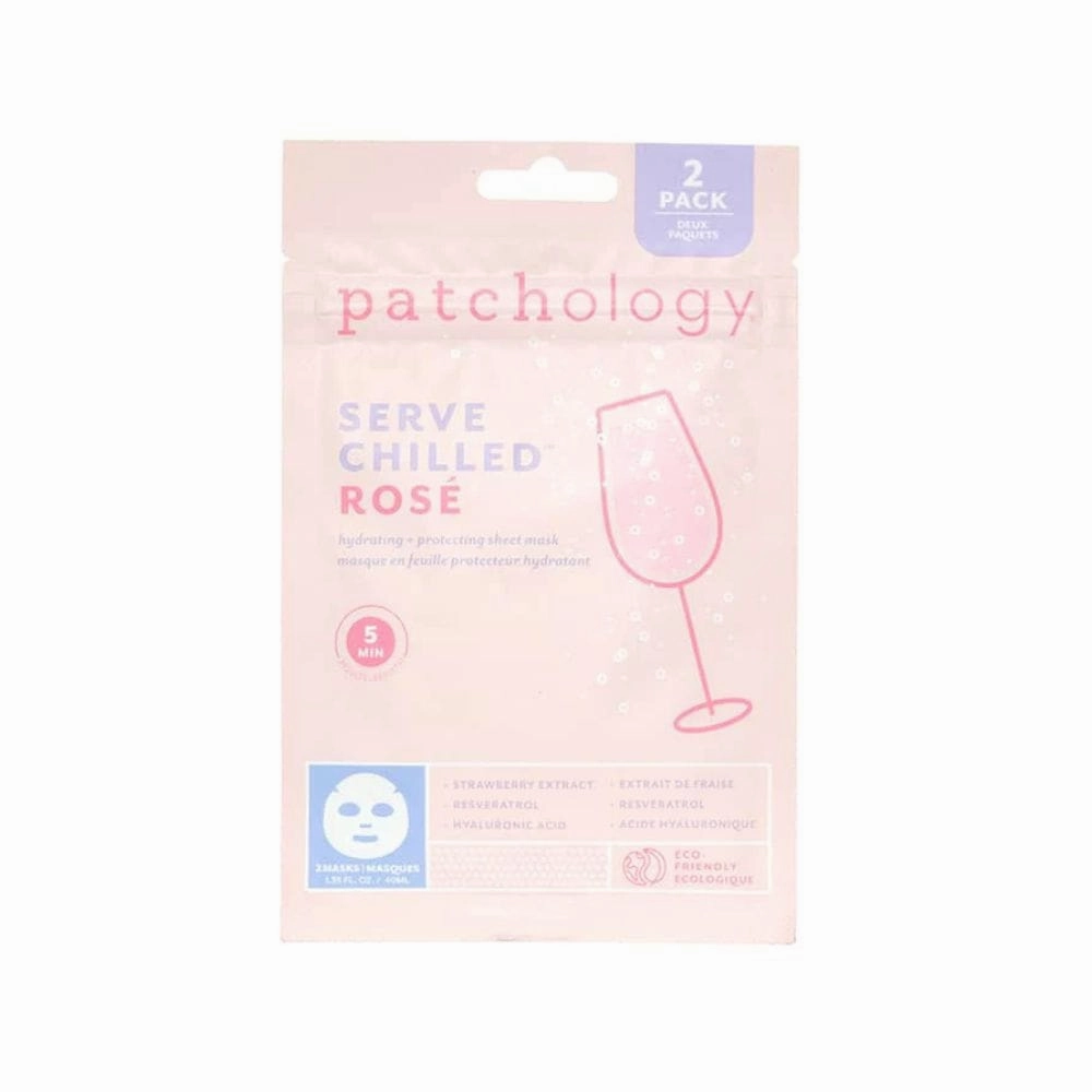 Patchology Serve Chilled Rose Mask 2 Pack