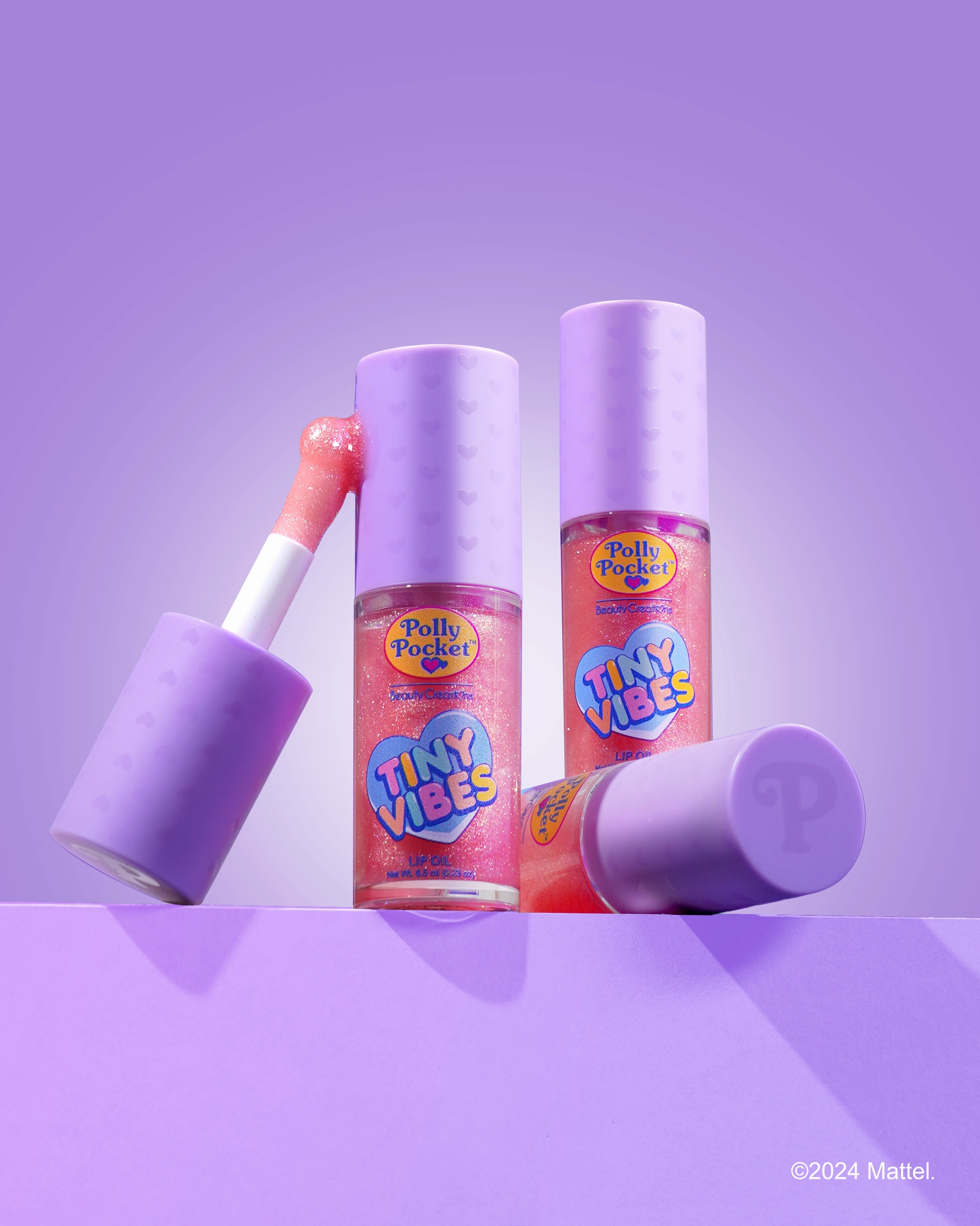 Polly Pocket "Tiny Vibes" Lip Oil