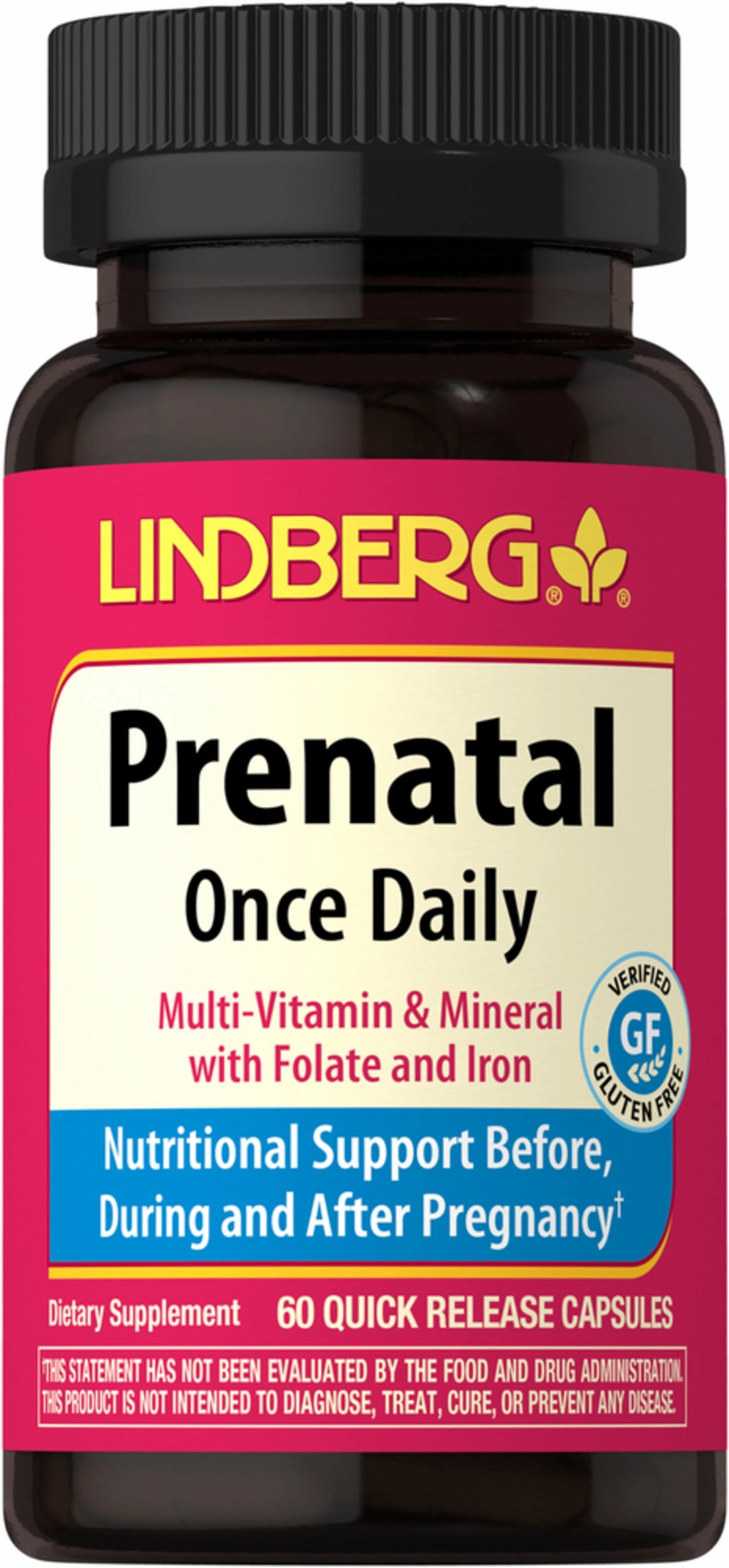 Prenatal Once Daily, 60 Quick Release Capsules