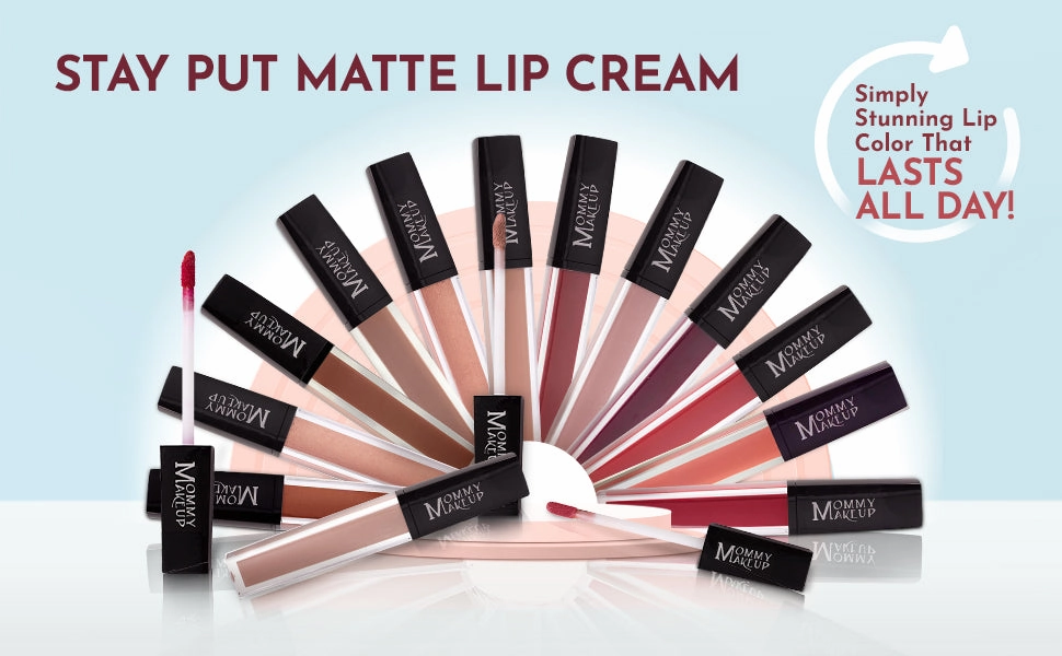 Raquel Stay Put Matte Lip Cream | Stunning Kiss-Proof Lipstick