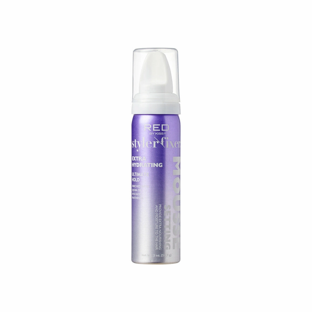 Red by Kiss Frizz Control Setting Mousse for Braid and Curls - Choose Size