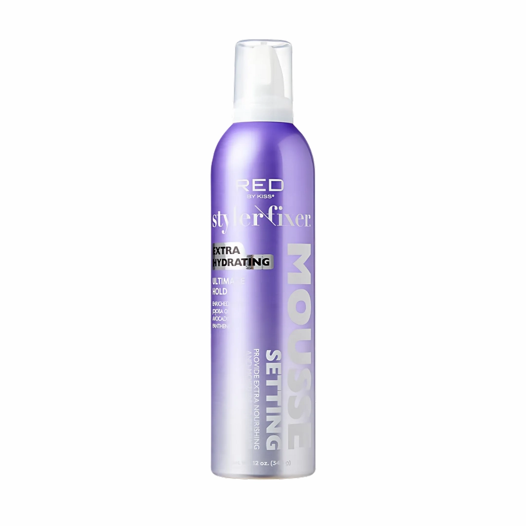 Red by Kiss Frizz Control Setting Mousse for Braid and Curls - Choose Size