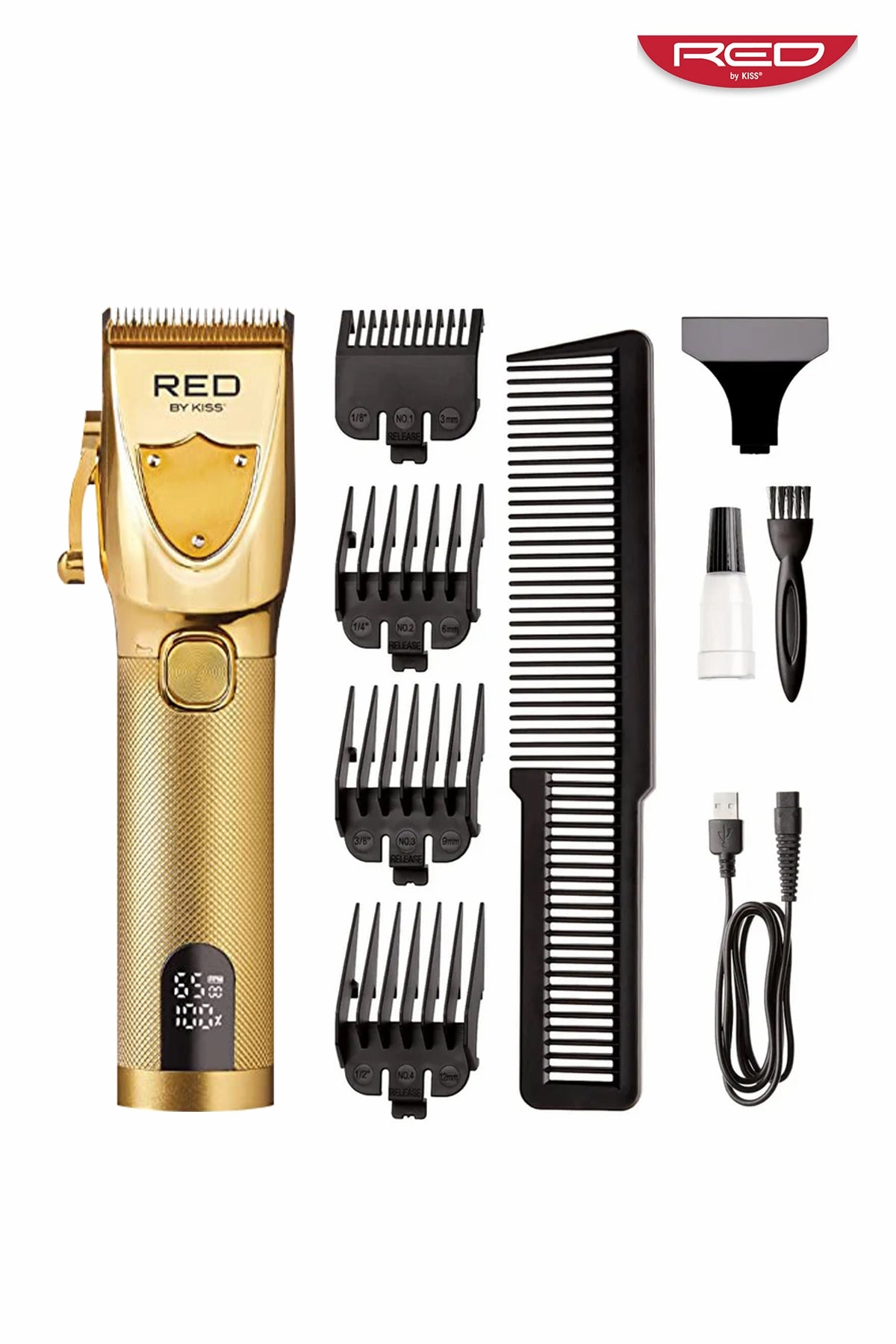 RED BY KISS ULTRA CLEANCUT CORDLESS CLIPPER CC11