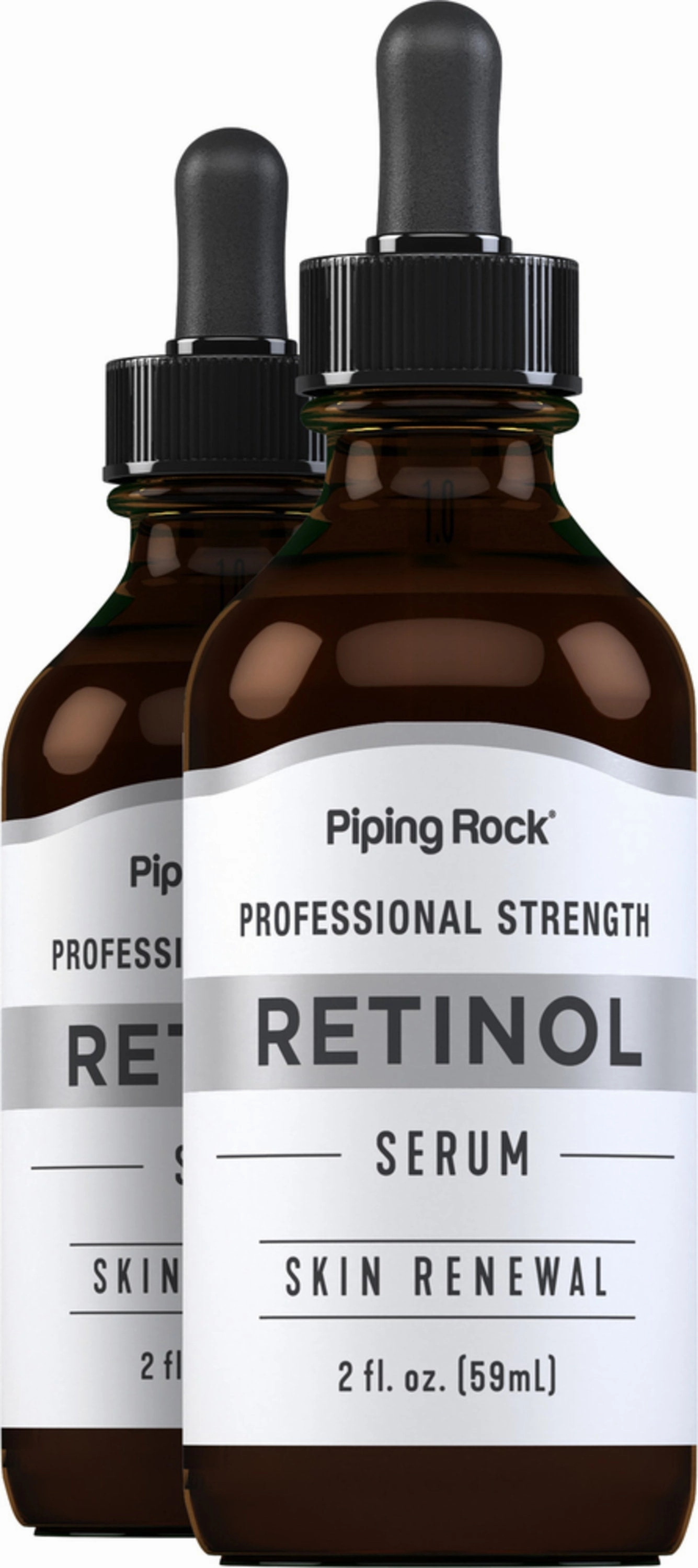 Retinol Serum, 2 fl oz (59 mL) Dropper Bottle, 2  Dropper Bottles