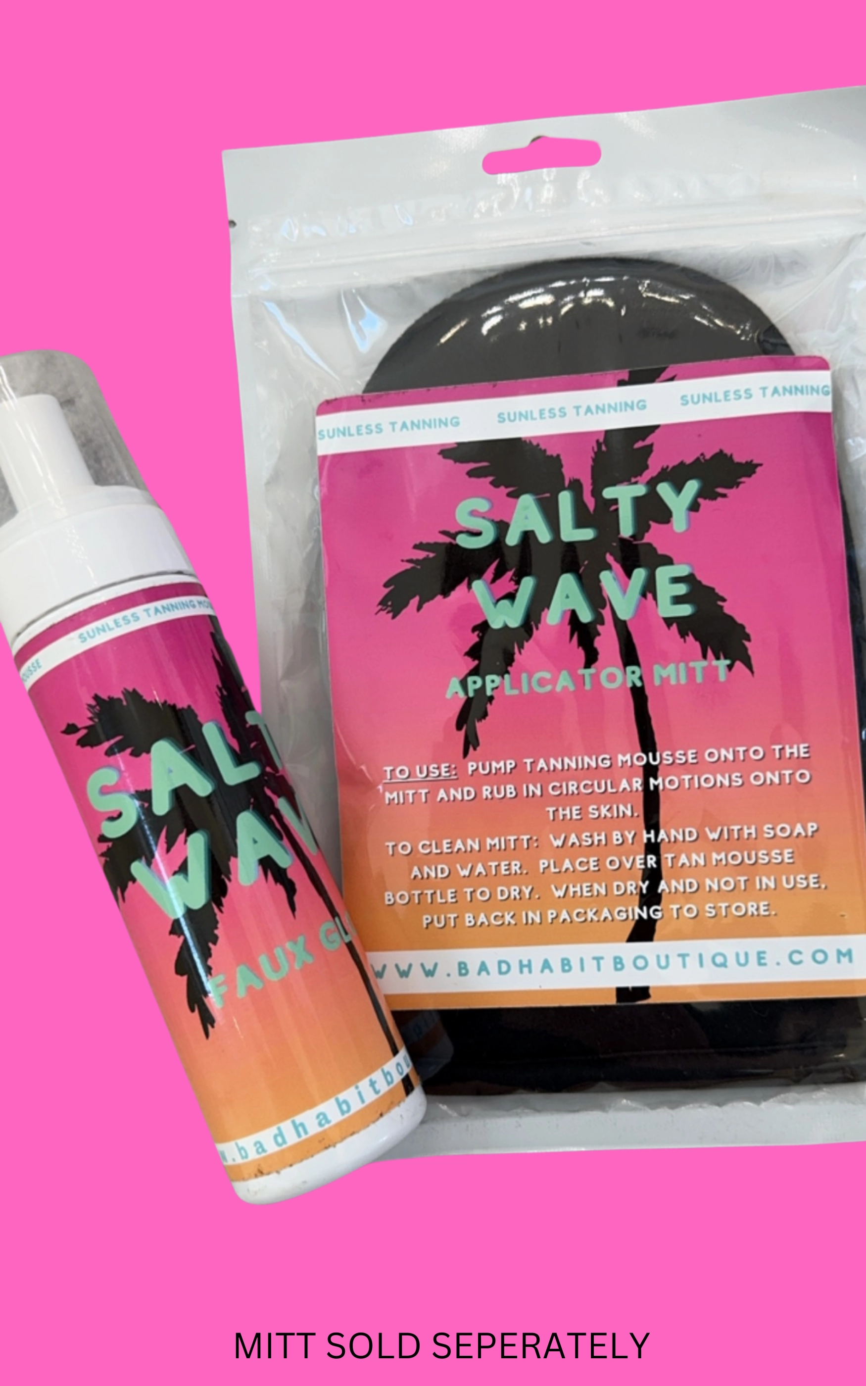 Salty Wave Dark Glow Tanning Mousse