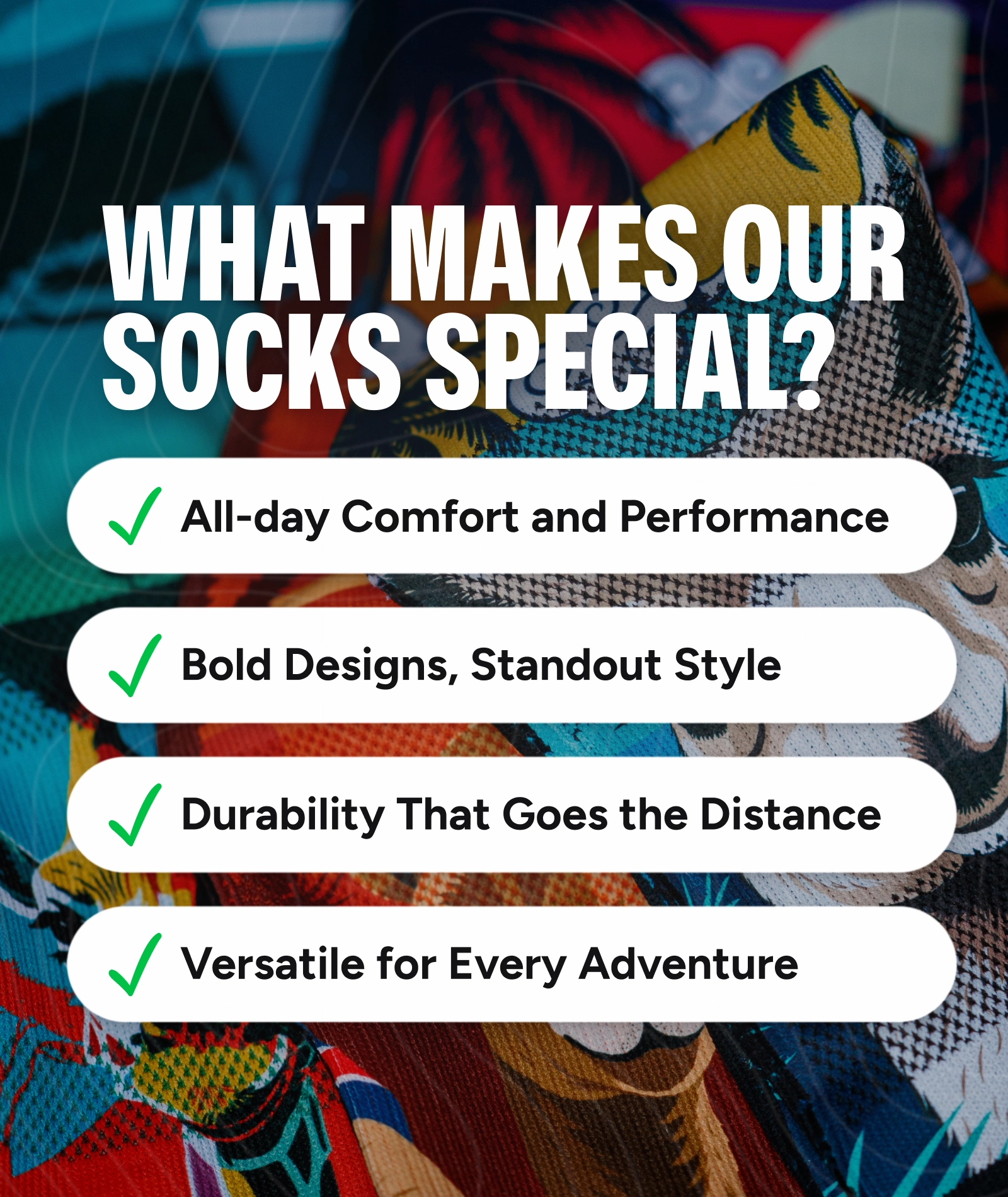 Skyward Bound Crew Socks 3-Pack