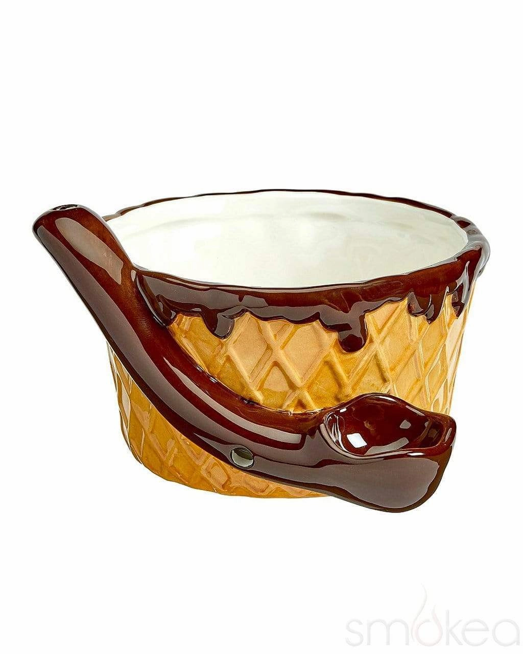 SMOKEA Ceramic Ice Cream Bowl Pipe