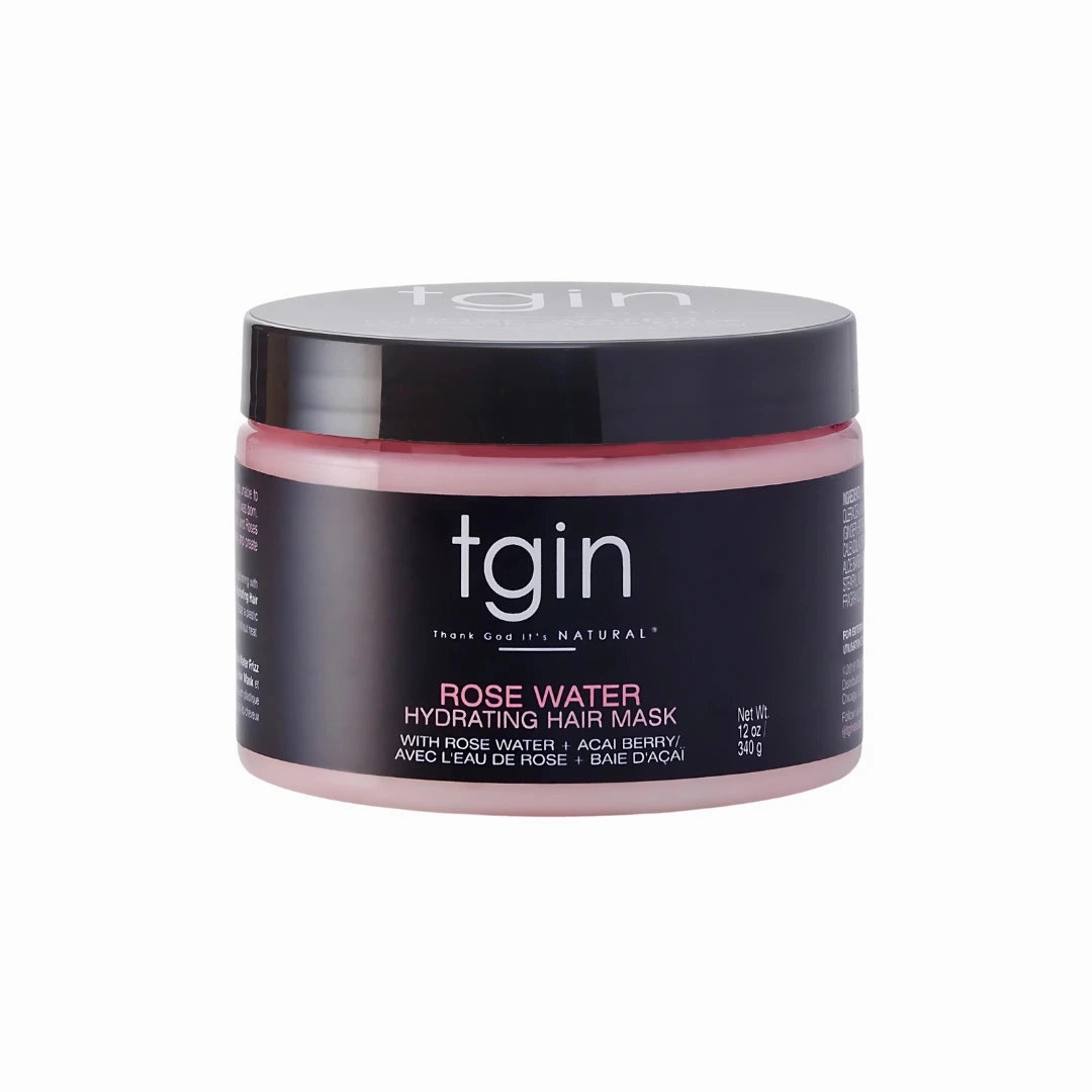 TGIN Rose Water Hydrating Hair Mask - 12 oz