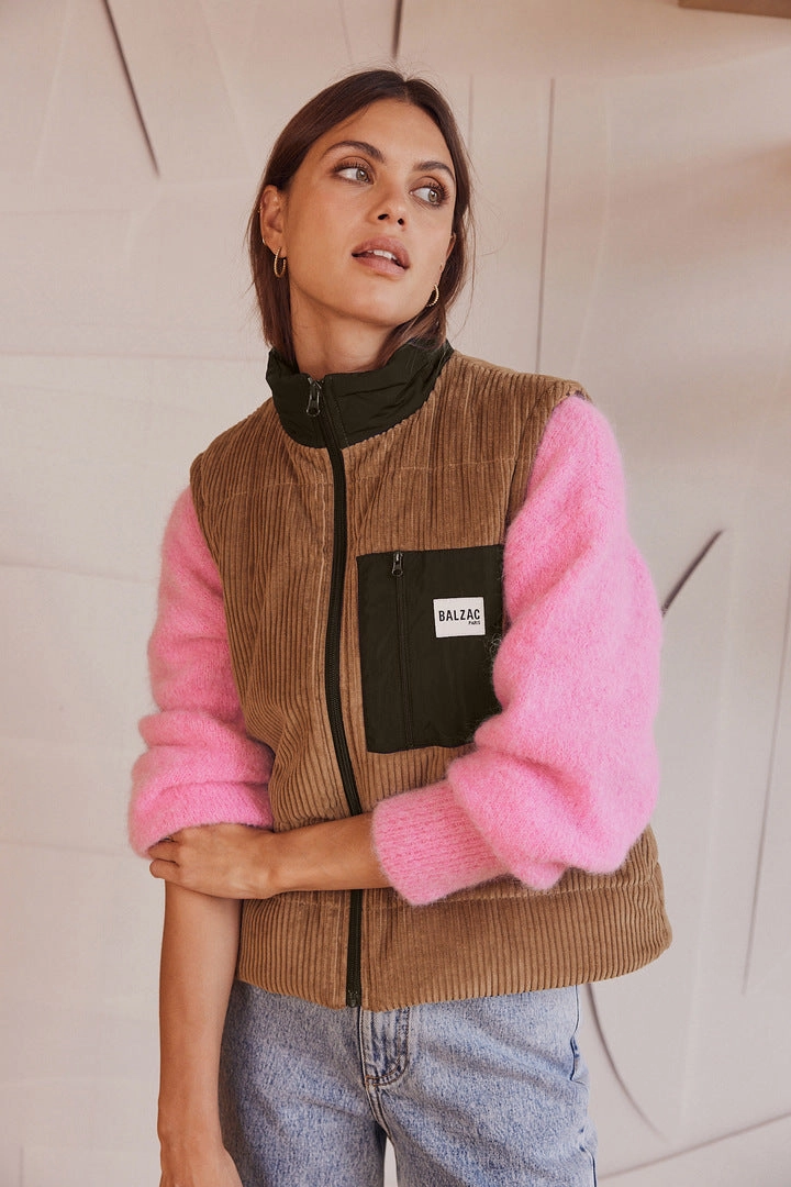 Veste Banquise vert mousse