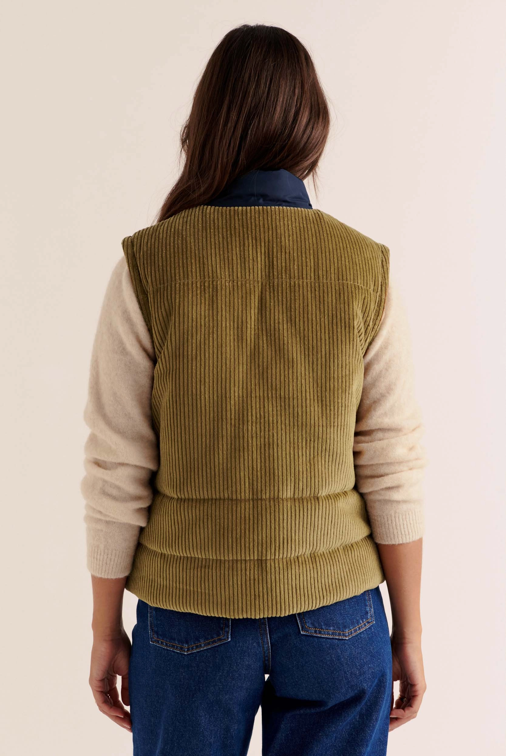 Veste Banquise vert mousse