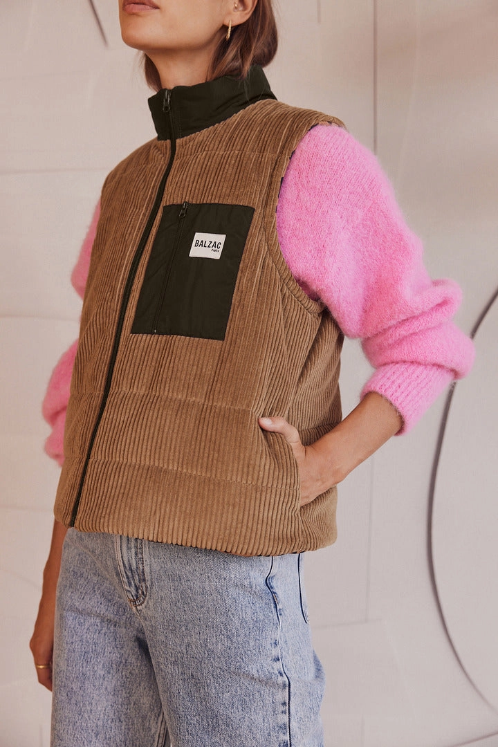 Veste Banquise vert mousse
