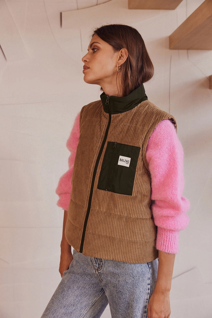 Veste Banquise vert mousse