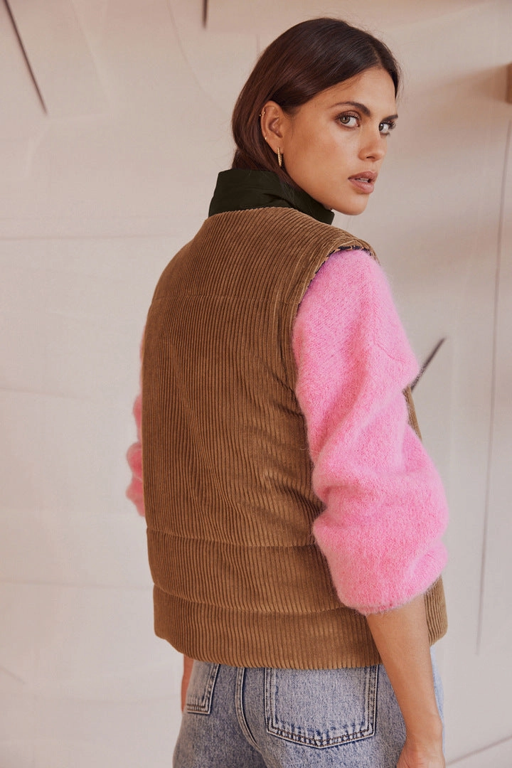 Veste Banquise vert mousse